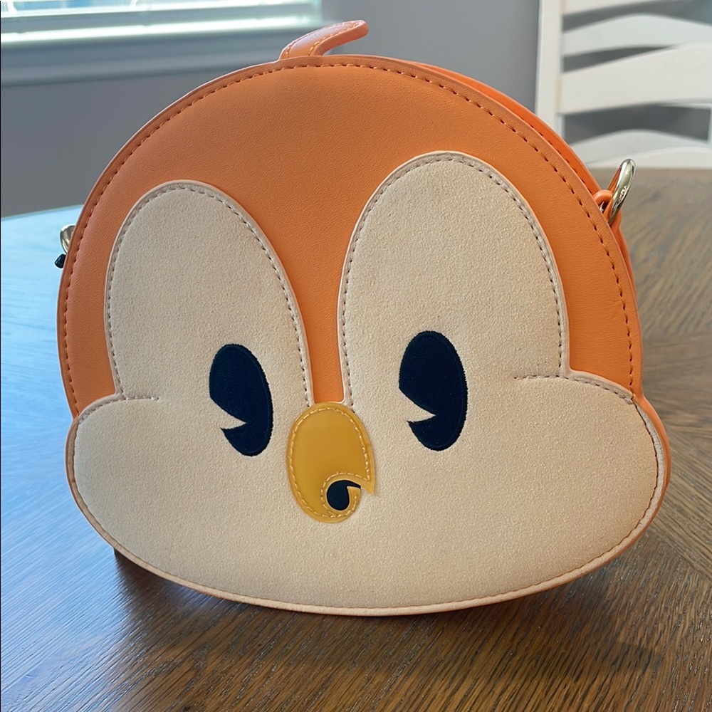 Disney Parks Loungefly Mickey and Minnie Runaway Railroad Chuuby bird crossbody